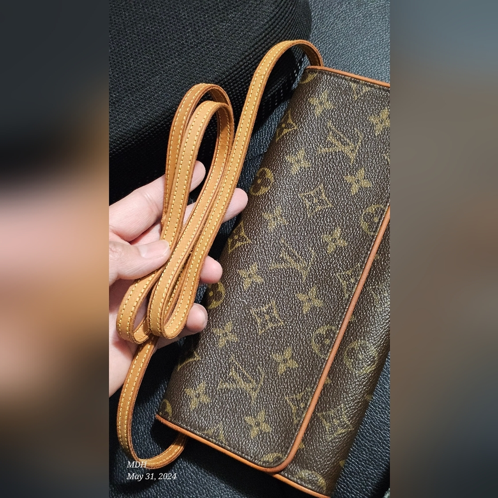 Louis Vuitton Brown Monogram Crossbody Bag